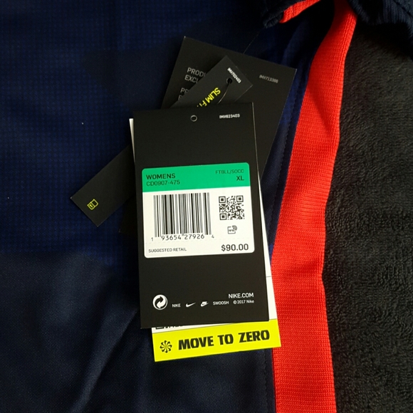 NWT NIKE WOMENS US SOCCER JERSEY - Picture 8 of 8